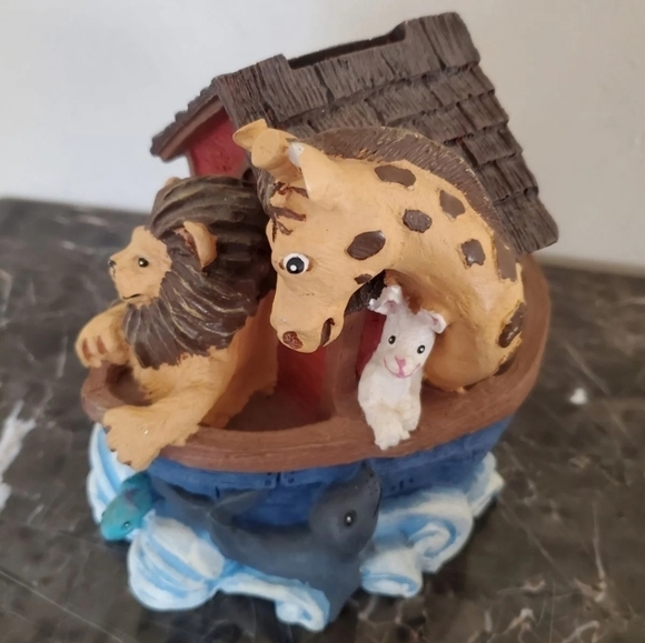 Noah's Ark Vintage Resin collection 5 pcs - Picture 9 of 12